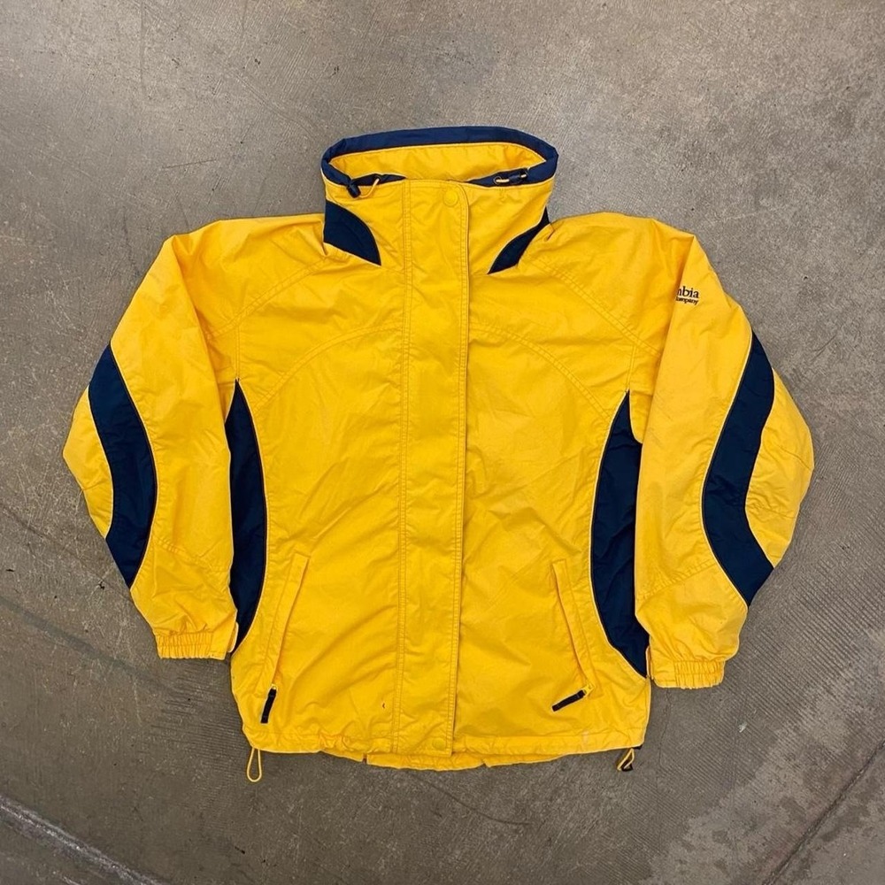 Vintage Columbia Sportswear Core Interchange Women's Zip Windbreaker Jacket S